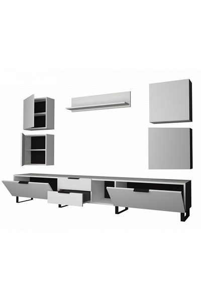SAHABA Wind Wh White TV Table Model