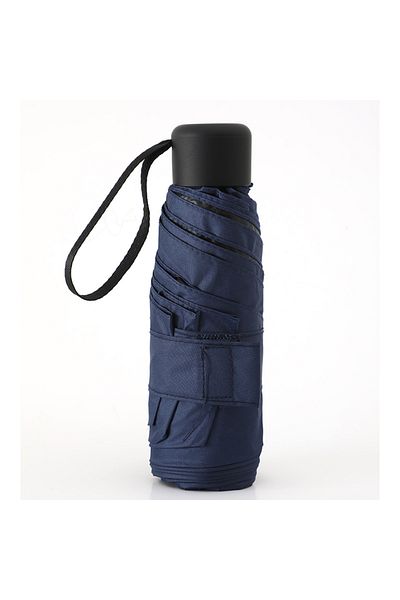 Choice Navy Blue Ultralight Mini Pocket Women's Small Windproof Folding Umbrella Travel Compact Rain Men's