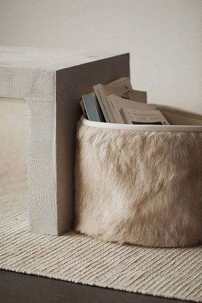 H&M Fluffy storage basket
