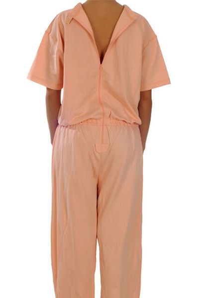 Bodmar Bh - 04 Patient Care Coverall (Back Zipper) Size m