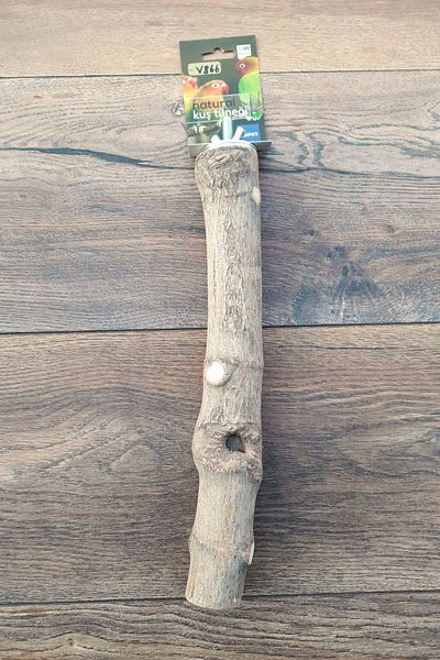 Vixpet Venty 31 cm - 40 mm Natural Parrot Perch |   Macaw, Cockatoo, Jako, Amazon, Eklektus, Alexander - V866