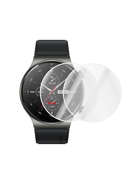 Engo Huawei Watch Gt2 Pro 46 Mm Ekran Koruyucu Şeffaf Tpu Film 2 Adet
