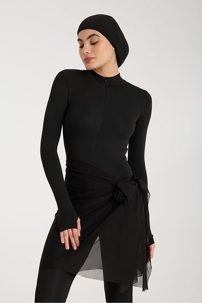 winmoda Γυναικείο μαγιό Hijab Μακρυμάνικο Ολόσωμο / Μαγιό Πισίνας Θάλασσας