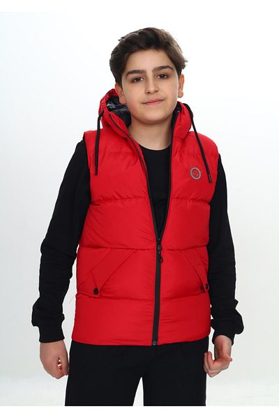 Toontoy Boy's Inflatable Vest with Crest on Chest