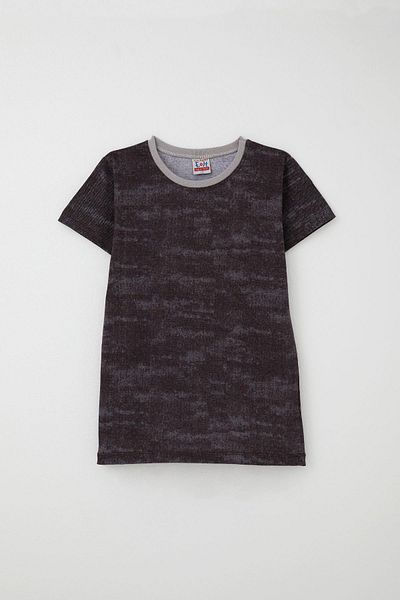 Breeze Комплект пижама с шарки за момичета и момчета, 4-8 години, кафяв