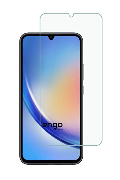 Engo Samsung Galaxy A34 Ekran Koruyucu 9H Nano Parlak Şeffaf (SM-A346E)