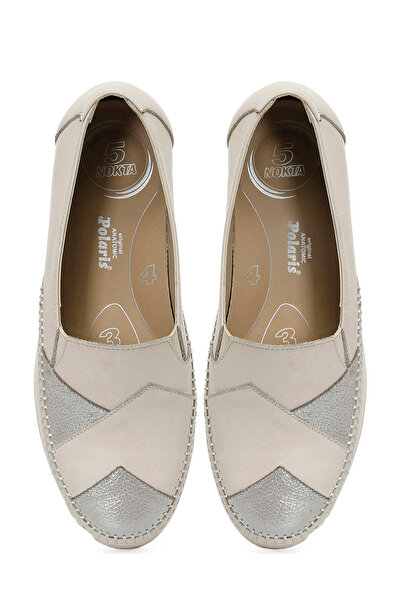 Polaris 5 Nokta 105437.Z5FX Bej Kadın Dolgu Ayakkabı