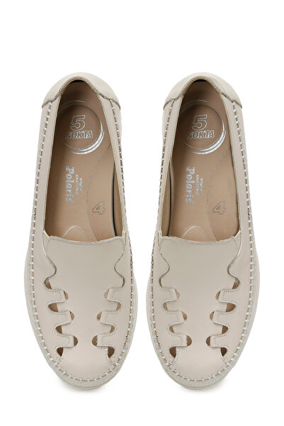 Polaris 5 Nokta 105433.Z5FX Bej Kadın Dolgu Ayakkabı