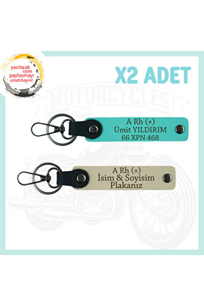 Asortishey Exclusive for Motorcycle Lovers, 2-Key Chain with Name Plate and a...