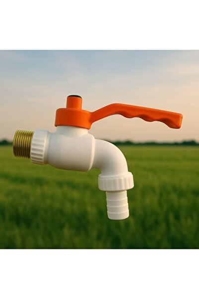 Metler 3/4 Bidon Musluğu,Plastik Su Musluğu, Bahçe,Bidon,Depo Ve Hortum Uyuml...