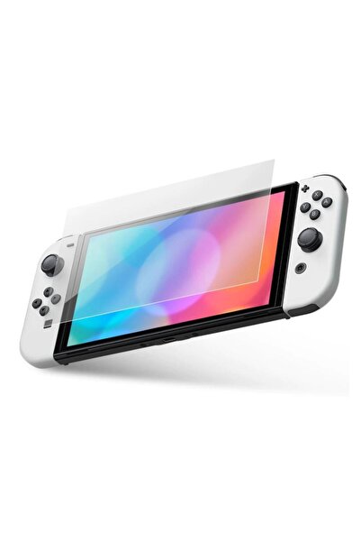 Engo Nintendo Switch OLED 7 inç Uyumlu Mat Ekran Koruyucu Oyun Konsolu