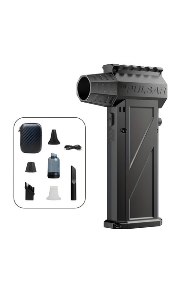 kardelen kırtasiye Mini Jet Turbo Fan Dijital Gösterge 200000 RPM Şarjlı Yüksek Hızlı Hava Üfleyici ve Süpürge Aparatı