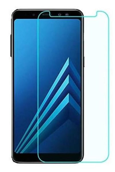 Engo Samsung Galaxy A8 2018 İle Uyumlu Ekran Koruyucu 9H Temperli Kırılmaz Es...