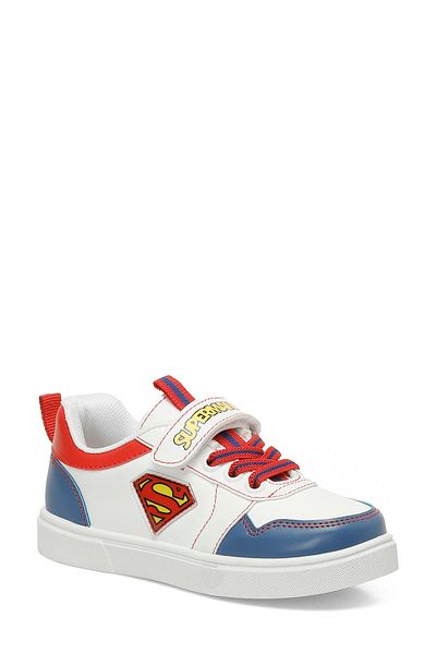 Superman Selpa.P5Fx White Boy's Sneaker