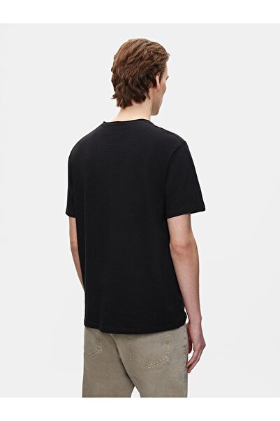 Ltb Basic Crew Neck Regular Black T-Shirt