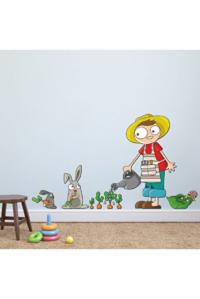 KT Decor Autocolant de perete pentru camera copiilor fermierului