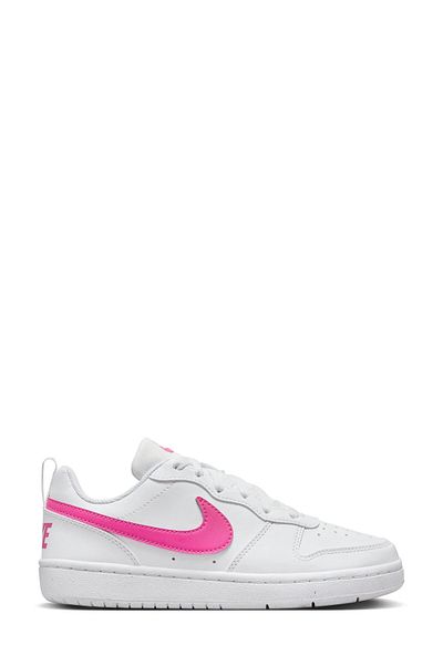 Nike COURT BOROUGH LOW RECRAFT Λευκό ροζ Unisex Παπούτσι DV5456-113