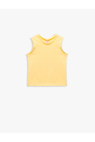 Koton Σετ με 2 μπλουζάκια από βαμβακερό αμάνικο σετ με στάμπα