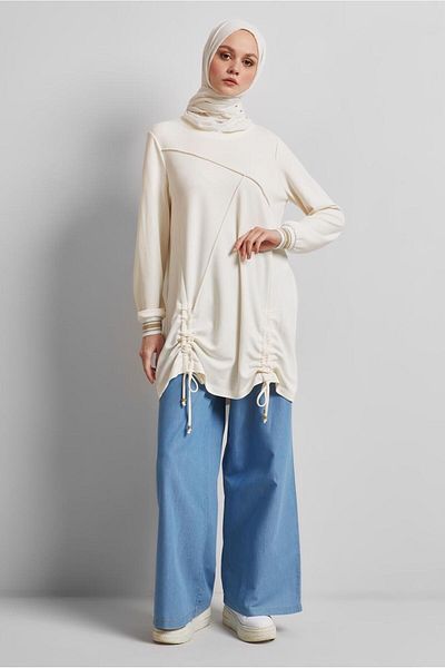 Alvina Shiring Detail Trainers Tunic 45462