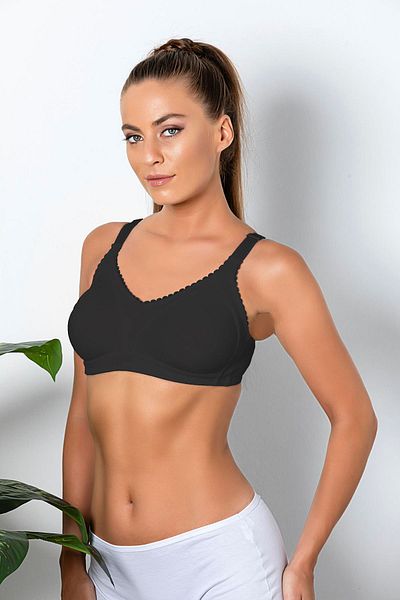 GALLİPOLİ Black Minimizer Recovery Bra - Mgp11990