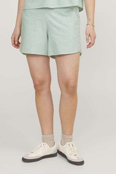 JJXX Jxsıva Oxford Shorts Wvn Green Women's Shorts