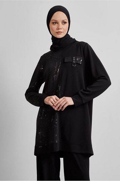 Alvina Bicycle Collar Tracksuit Tunic Model No: 45441