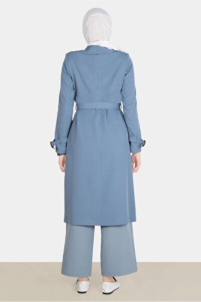 Alvina Buttoned Pleat Detail Loose Fit Pants 70359