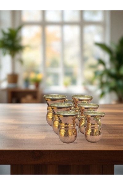 Bolca Dövme Bakır 6'lı Maşrafa