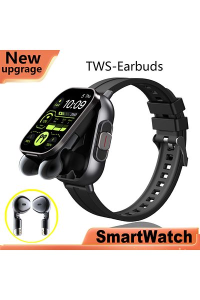 PENGAGAR Black New Gps Smart Watch Men Built-in Earphone Tracker Bluetooth Callweather Display