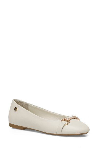 İnci Inci Trento 5Fx Beige Women's Ballerinas