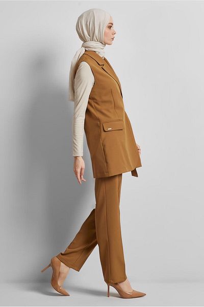 Alvina   Vest and Pants Suit Model No: 45344