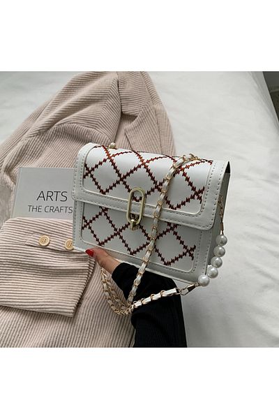 ETG Line Square Handbag Shoulder Crossbody Bag