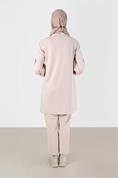 Alvina DERİ ŞERİT DETAYLI FERMUARLI TUNİK 42322