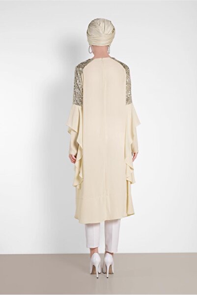 Alvina Pul Payet Asymetric Cut Chiffon Tunic 4254