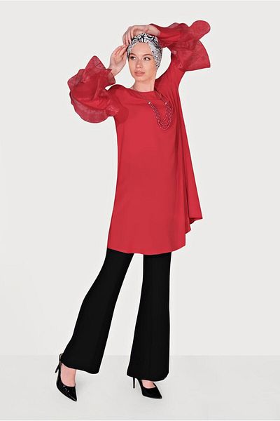Alvina تونك بأكمام واسعة 40448