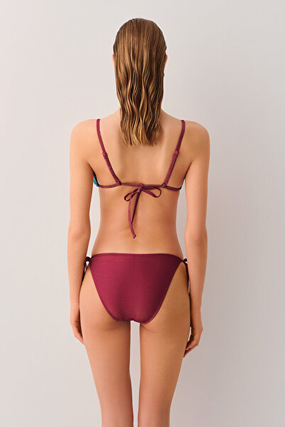 SUWEN Patch İnce Bağcıklı Bikini Alt