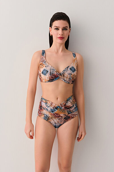 SUWEN Freya Yüksek Bel V Kesim Bikini Alt