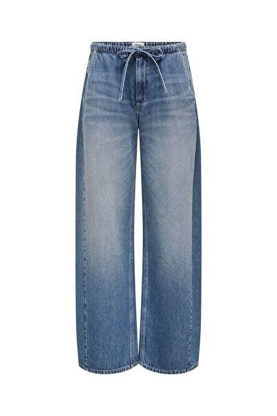 ONLY Jeans mit weitem Bein Weiter Beinschnitt Jeans