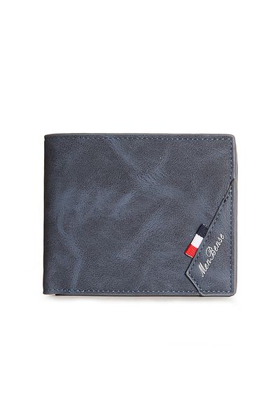 ETG Business Men's Wallet Short Wallet Card Holder Document Bag 12*9.5*1.5cm