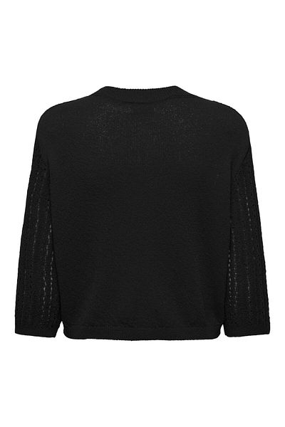 JDY Strickjacke Knit Fit Rundhals Strickjacke