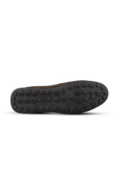 M.P. Men's Casual Shoes - Khaki Nubuck Leather