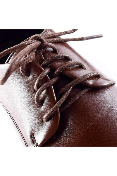 Lorpops Set 2 perechi de sireturi pentru cizme Lorpops, maro, poliester, 120 cm