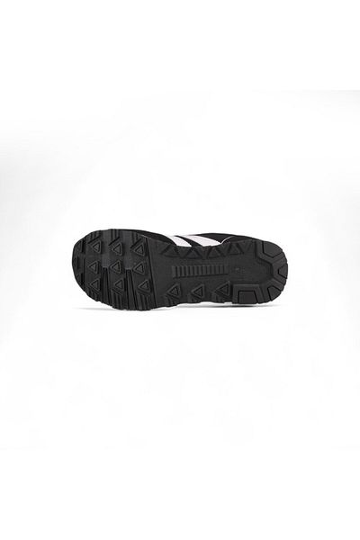 M.P. Men's Sneaker - Black-White, Textile