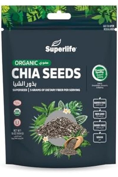 Superlife Organic Chia Seeds