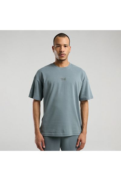 EVERLAST Ever Relaxed Oversize γκρι ανδρικό μπλουζάκι