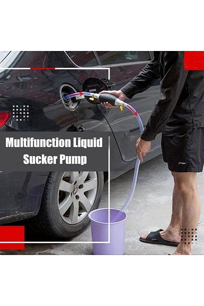 COOYA Multifunctional Liquid Suction Pump, Portable, Manual Delivery, Suitable for Natural Gas, Gasoline