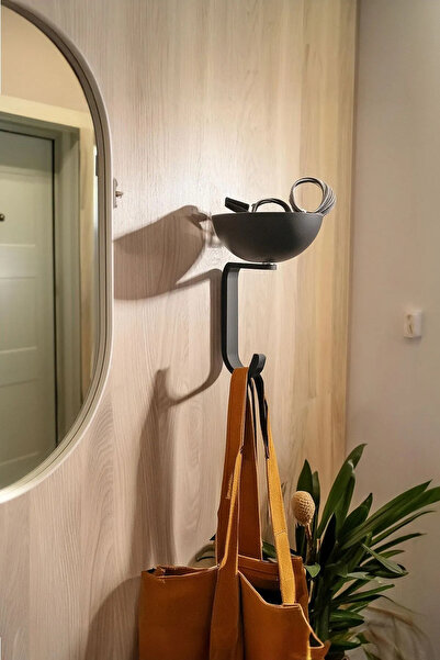 Swissole The Case Anahtarlıklı Metal Askılık-antrasit