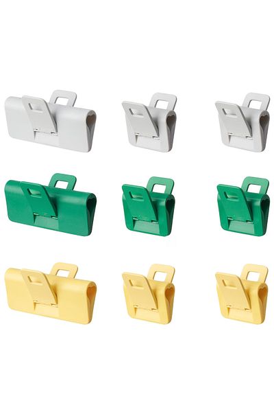 IKEA Öringabborre Sealing Clip, Set Of 9, Multicolour