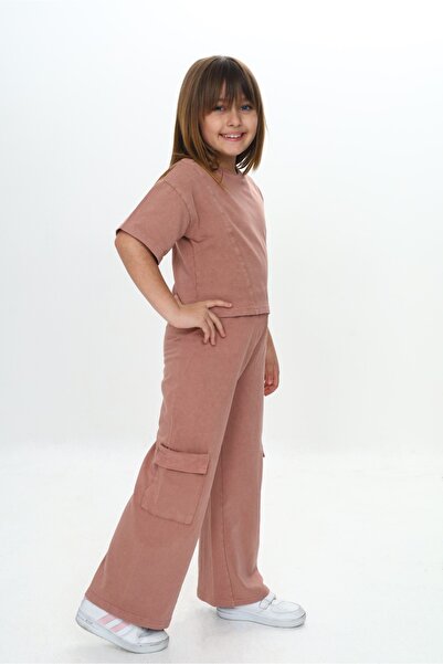 Toontoy Σετ αθλητικής φόρμας για κορίτσια που πλένεται