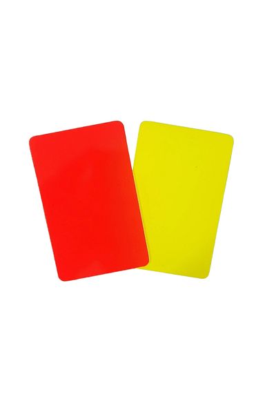 hakemsizsiniz Κίτρινη Κόκκινη Κάρτα 10,5 x 7,5 cm, Γυαλιστερή